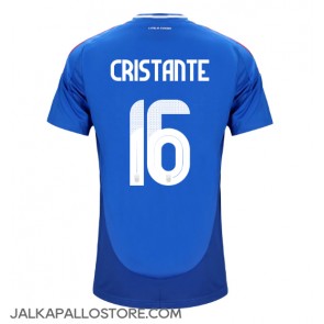 Italia Bryan Cristante #16 Kotipaita EM-Kisat 2024 Lyhythihainen